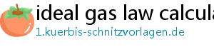 ideal gas law calculator