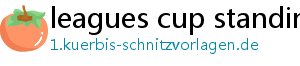 leagues cup standings