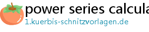 power series calculator